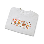 Autumn Fox Friends Crewneck Sweatshirt