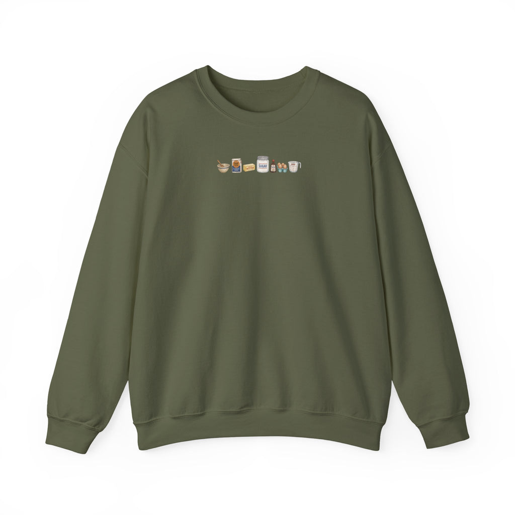 Baking Icons Crewneck Sweatshirt
