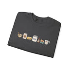 Baking Ingredients Crewneck Sweatshirt | Cute Pantry Illustration