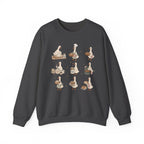 Goose Bakery Crewneck Sweatshirt — Cute Baking Geese Graphic
