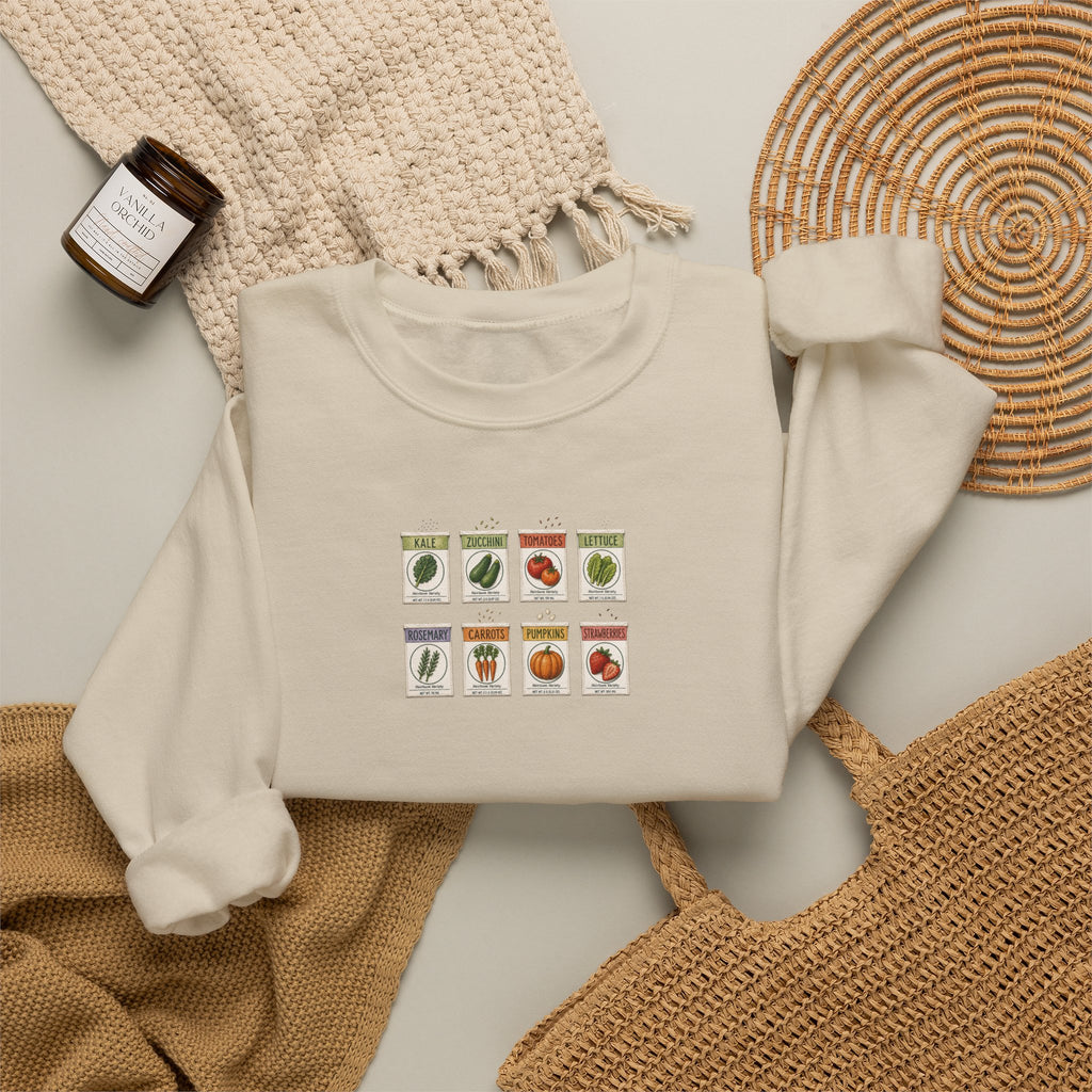 Vintage Fruit Stamp Crewneck Sweatshirt
