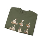 Goose Bakery Crewneck Sweatshirt — Cute Baking Geese Graphic