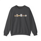 Baking Ingredients Crewneck Sweatshirt | Cute Pantry Illustration