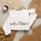 Baking Ingredients Crewneck Sweatshirt | Cute Pantry Illustration