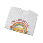 Butter & Delusion Sweatshirt | Retro Rainbow Graphic Crewneck