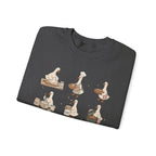 Goose Bakery Crewneck Sweatshirt — Cute Baking Geese Graphic