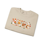 Autumn Fox Friends Crewneck Sweatshirt