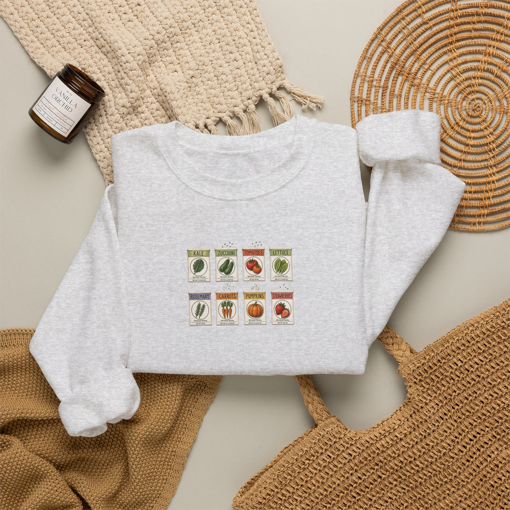 Vintage Fruit Stamp Crewneck Sweatshirt
