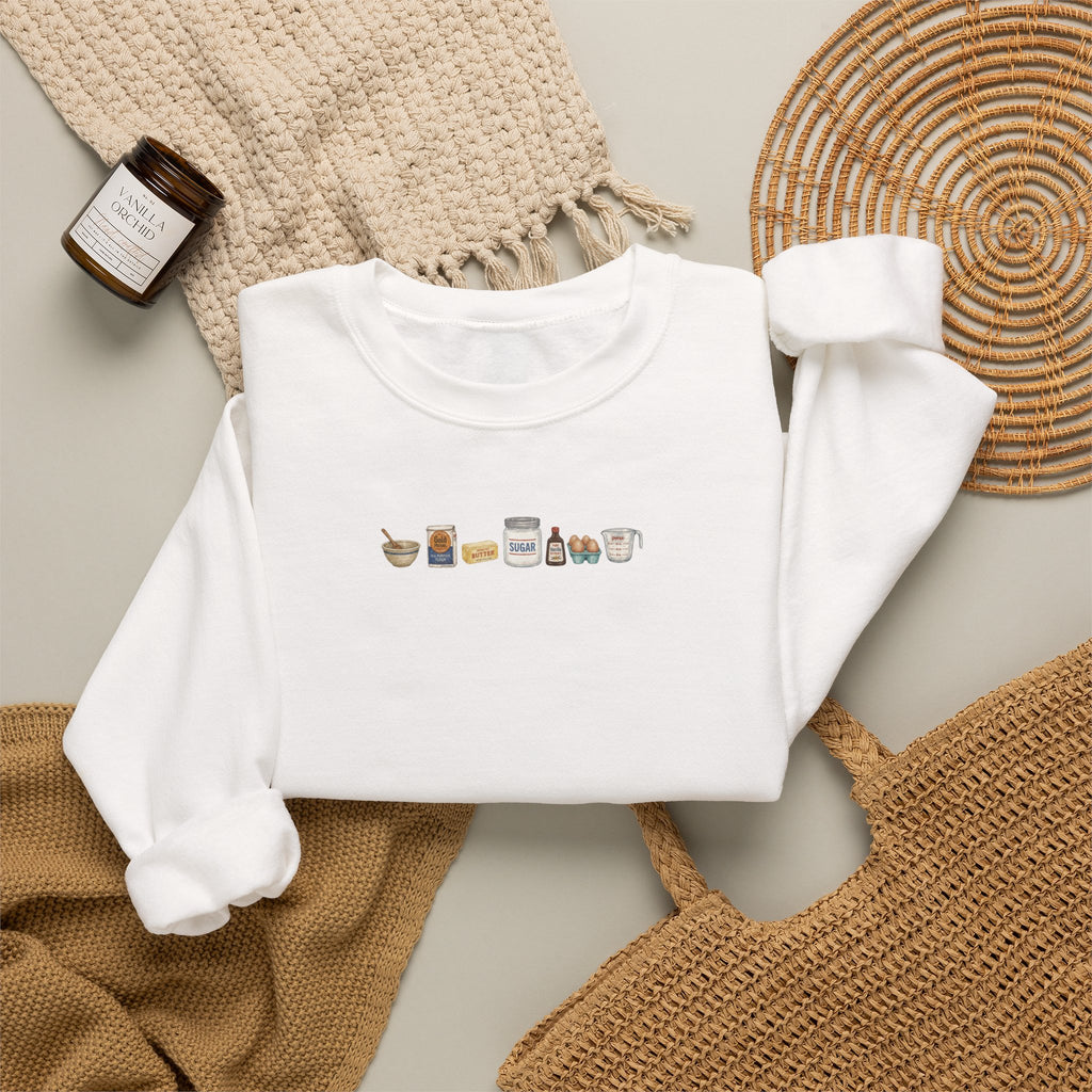 Baking Icons Crewneck Sweatshirt