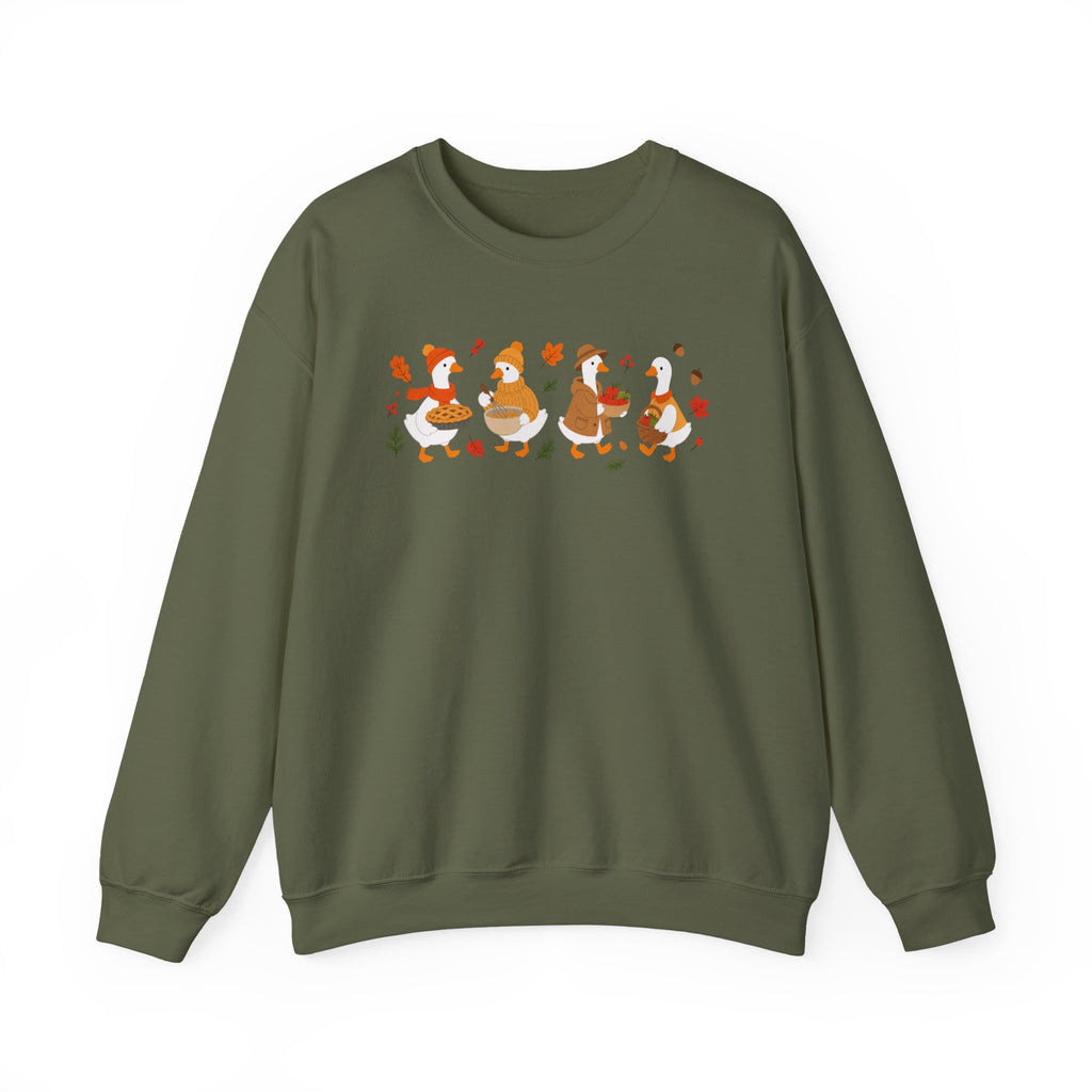 Autumn Fox Friends Crewneck Sweatshirt
