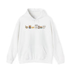 Ingredients Illustration Hoodie (flour, butter, sugar, milk, eggs)