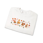 Autumn Fox Friends Crewneck Sweatshirt