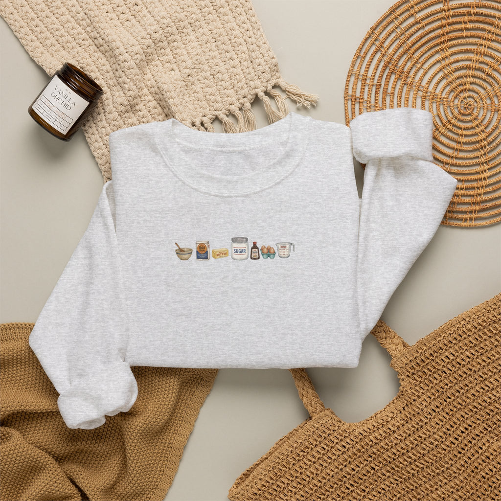 Baking Icons Crewneck Sweatshirt