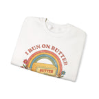Butter & Delusion Sweatshirt | Retro Rainbow Graphic Crewneck