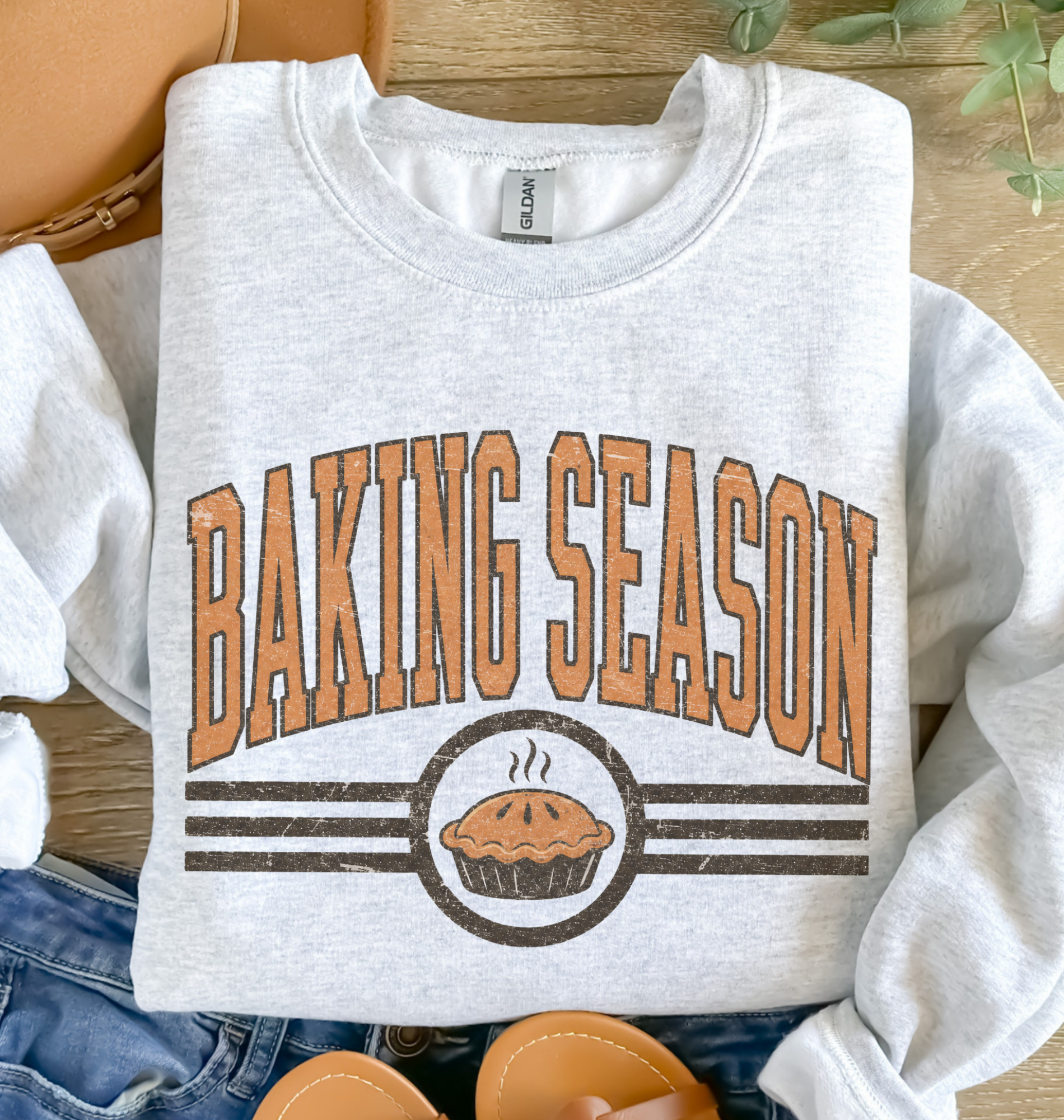 Baking Season Sweatshirt | Vintage Pie Baker Gift