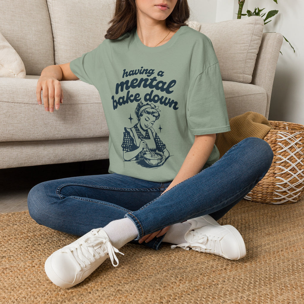 Having a Mental Bake Down | Retro Baking Graphic Tee