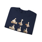 Goose Bakery Crewneck Sweatshirt — Cute Baking Geese Graphic