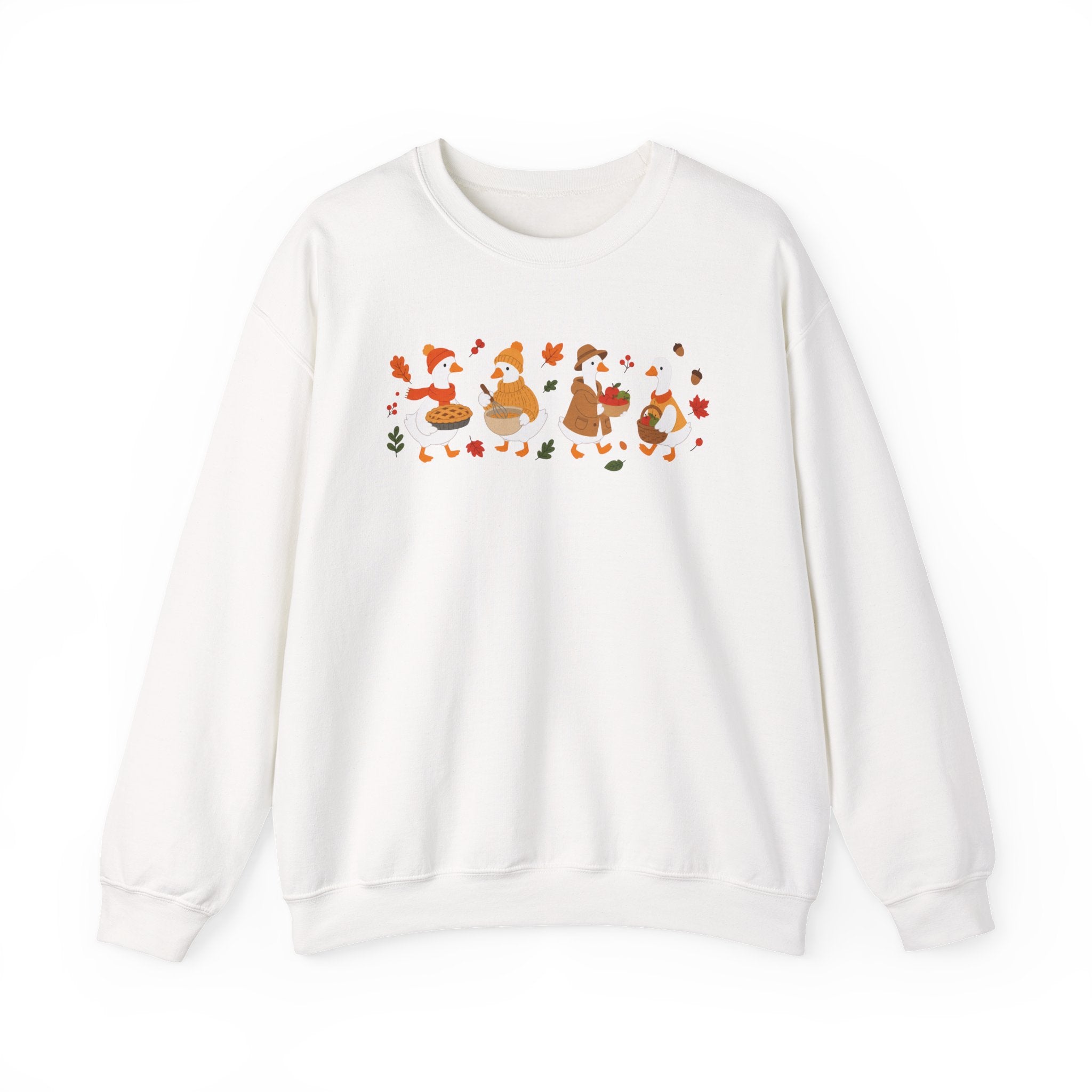 Autumn Fox Friends Crewneck Sweatshirt