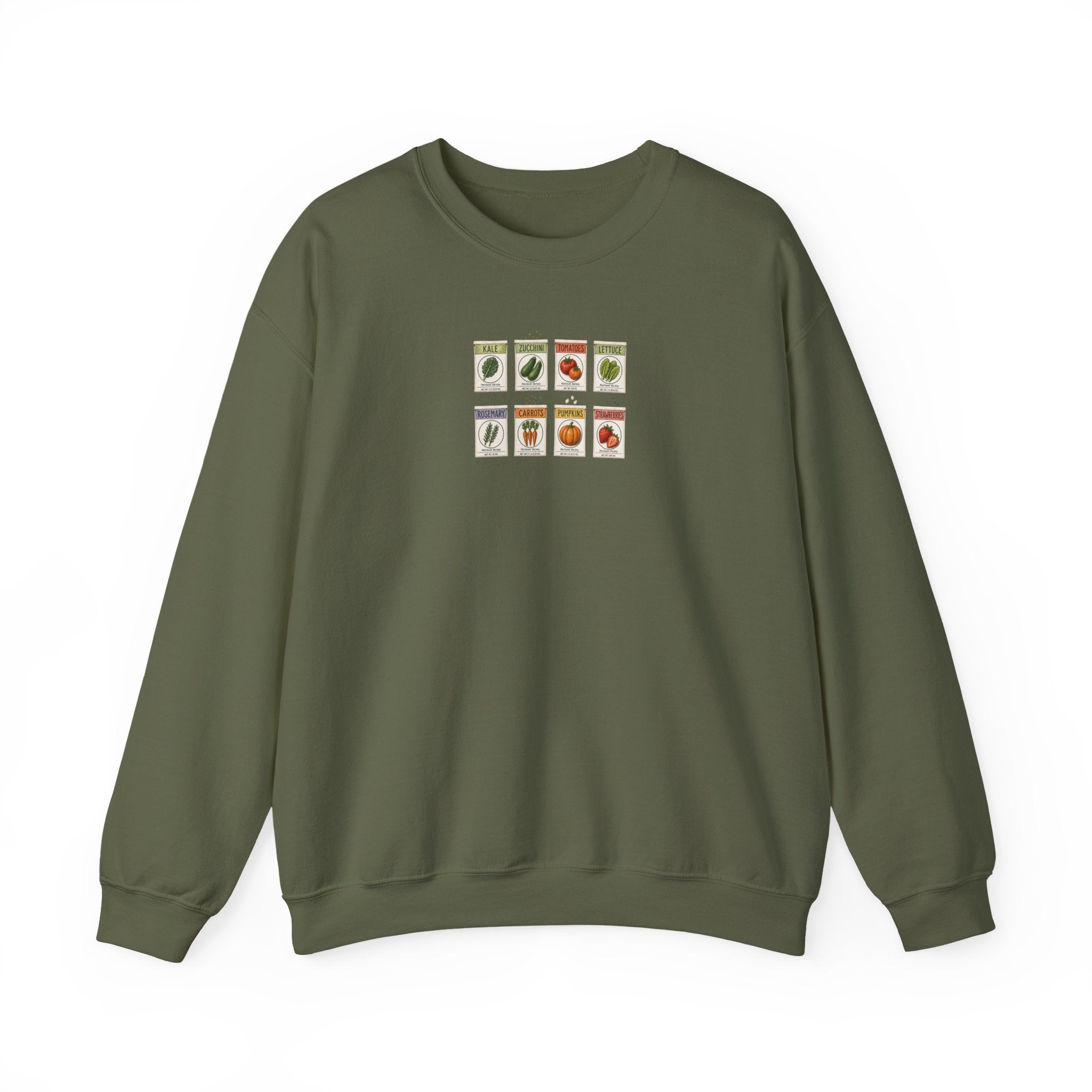 Vintage Fruit Stamp Crewneck Sweatshirt