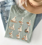 Sourdough Bread Baker Goose Shirt | Cottagecore Bread Baking Gift