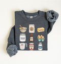 Baking Ingredients Sweatshirt | Vintage Baker Gift