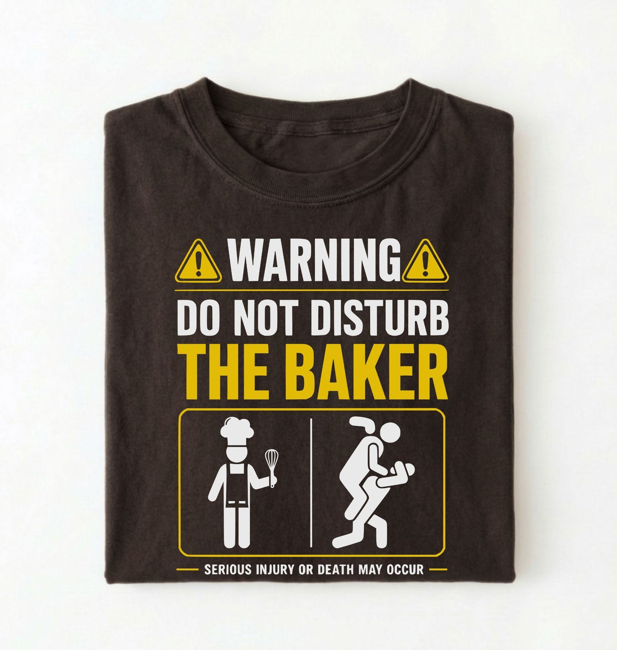 Funny Baker Shirt | Do Not Disturb the Baker Tee